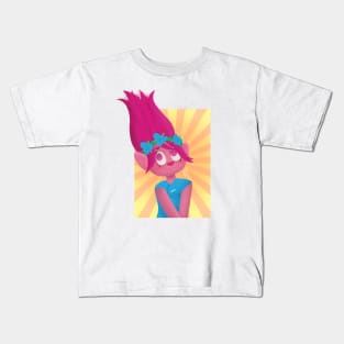 Poppy - Trolls Kids T-Shirt